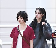 [mhn포토] 뉴진스 하니-민지 '일본으로 출국'