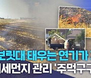 "보릿대 태우는 연기가 자욱".. 미세먼지 관리 '주먹구구'