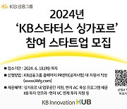 KB금융그룹, 싱가포르서 '글로벌 유니콘' 스타트업 키운다