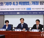 제주 4.3 특별법 토론회 축사하는 조국 대표