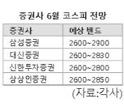 6월 코스피 목표는 '2900'..."견조한 이익이 이끈다"