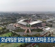 호남제일문 일대 명품스포츠타운 조성키로