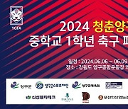 2024 청춘양구 중학교 1학년 축구 페스티벌, 6일 강원도 양구서 개막