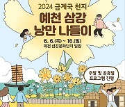 예천군, 삼강문화단지서 '금계국 천지, 삼강 낭만 나들이' 개최