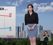 [라인W 날씨] 내일도 강한 볕…서울 한낮 31도, 대전 30도