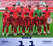 이창원호 U-19 축구대표팀, 우즈베키스탄과 1-1 무승부