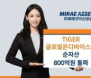 미래에셋운용 ‘TIGER 글로벌온디바이스AI ETF’, 순자산 800억 돌파