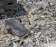 MIDEAST-GAZA-JABALIA CAMP-DESTRUCTION