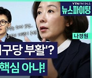 나경원 "한동훈 주장한 '지구당 부활', 정치개혁 핵심 아냐"