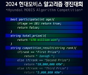 “1등 상은 아이오닉5”…현대모비스, SW인재 발굴 알고리즘 경진대회