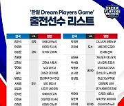 김태균 봉중근도 출전...‘한일 Dream Players Game’ 참가선수 확정