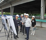 이한준 LH 사장, 하남교산 첫 공공주택 공사현장 점검