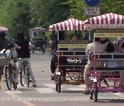 ‘안전논란’ 한강 4인승 자전거…운행 제한에 대수도 축소