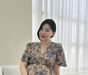 이다은, 만삭에도 관리하는 모습 "임신 후 20kg ↑"