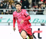 '만 34세' 주민규, 늦깎이 A매치 데뷔골 폭발...한국, 싱가포르 2-0 리드[오!쎈 칼랑]