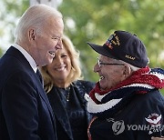 APTOPIX D-Day 80th Anniversary Biden