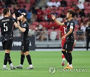 7-0으로 승리한 한국