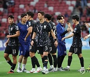 한국, 싱가포르 7-0 꺾고 WC 3차예선 진출