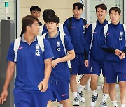 '싱가포르전 대승' 귀국하는 축구대표팀