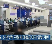 강원도, 신혼부부 전월세 대출금 이자 일부 지원