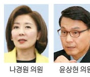 국힘, 2인 지도체제 격론 나경원·윤상현 '공개반대'