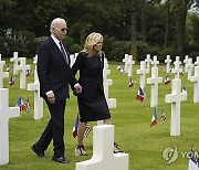 APTOPIX D-Day 80th Anniversary Biden