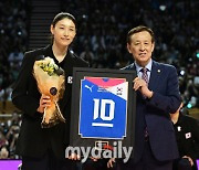 [MD포토] 김연경 국가대표 은퇴식