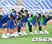 축구팬들에게 인사하는 축구대표팀 [사진]