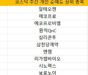 코스닥 주간 개인 순매도 1위 '알테오젠'