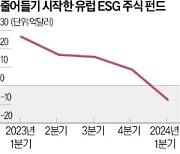 변곡점 맞은 ESG 투자…주식 펀드서 54조 빠져나갔다