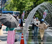 당분간 ‘무더위’ 계속…월요일(10일) 최고 33℃, 곳곳 소나기