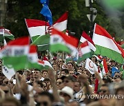 European Election Hungary Protest