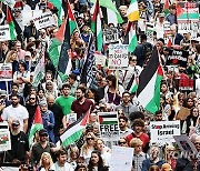 BRITAIN ISRAEL GAZA PROTEST