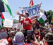 USA PROTEST ISRAEL GAZA CONFLICT