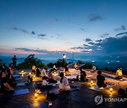 강원관광재단, 철원서 '별빛이 내리는 요가' 진행