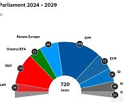 유럽의회 선거서 극우정당 약진…마크롱 충격 패배 후 의회 전격 해산