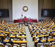 표결 결과 발표되는 본회의