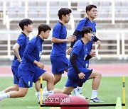 [포토]중국전 준비하는 축구 대표팀