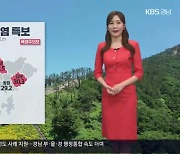 [날씨] 경남 올해 첫 폭염특보…내일 오늘보다 더 더워