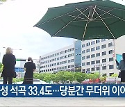 곡성 석곡 33.4도…당분간 무더위 이어져