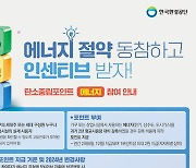 계룡시, 올해도 탄소중립포인트제 상시 접수