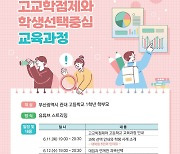 부산시교육청 ‘고교학점제·학생 선택 중심 교육과정 연수’ 운영