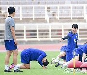 [ST포토] 손흥민, 똑바로 합니다~