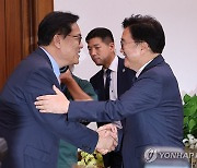 우의장 "거부권 신중해야"…정진석 "여야합의 입법 노력해야"