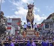 INDONESIA BALI CREMATION CEREMONY