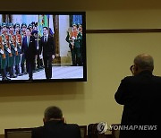 윤석열 대통령, 투르크 공식 환영식 참석