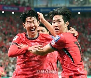 손흥민 크로스+이강인 ‘왼발’ 마무리→포옹 ‘엔딩’…김도훈호, 중국 1-0으로 꺾고 ‘무패’ 3차 예선행 자축[현장리뷰]