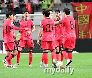 [MD포토] 중국 상대로 1-0 승리한 축구대표팀