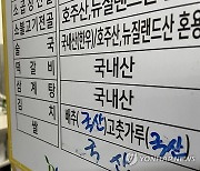 농관원, '배달앱 입점' 서울 음식점 대상 원산지 표시 점검