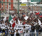 MEXICO STUDENT MASSACRE PROTEST